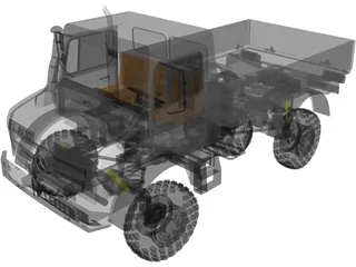 Mercedes-Benz Unimog 3D Model