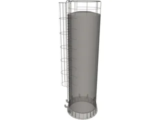 Storage Tank 3D Model