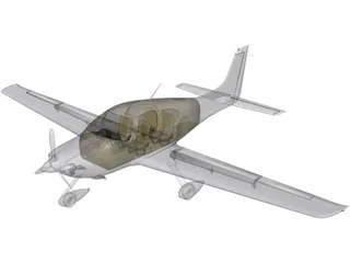 Cirrus SR22 3D Model