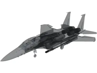 F-15E 3D Model