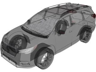 Subaru Ascent (2019) 3D Model