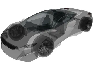 Peugeot Onyx 3D Model