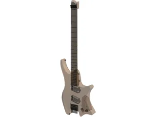 Strandberg Boden J6 Bass Guitar 3D Model