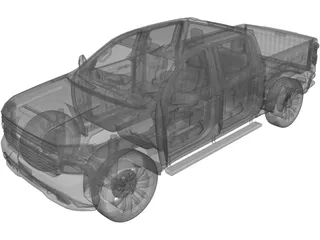 Chevrolet Silverado (2020) 3D Model