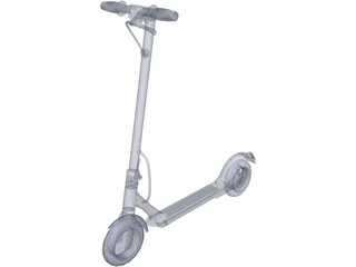 Electric Scooter 3D Model