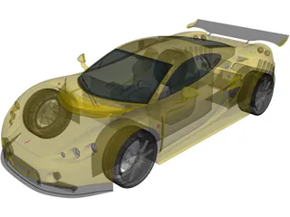 Ascari A10 (2006) 3D Model