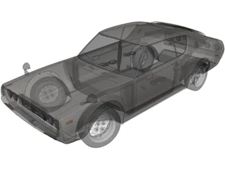 Datsun 240K-GT (1972) 3D Model