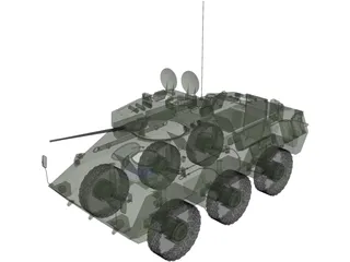 Pegaso VEC-M1 3D Model