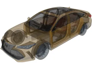 Toyota Avalon (2018) 3D Model