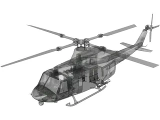 Bell UH-1Y Venom 3D Model