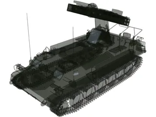 SA-13 Gopher 3D Model