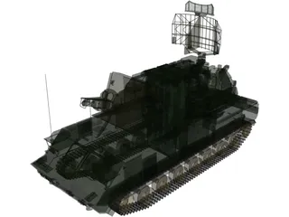 SA-15 Tor-M1 3D Model