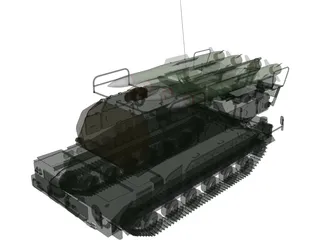 SA-17 Grizzly 3D Model