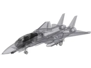 Grumman F-14D Super Tomcat 3D Model