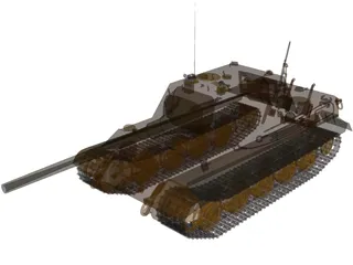 Jagdtiger 1 3D Model