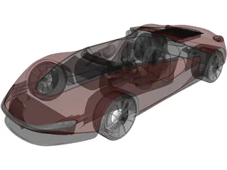 Ferrari Sergio Concept (2013) 3D Model
