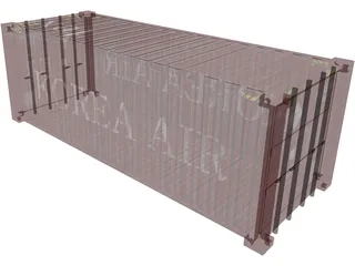 Shipping Container 3D Model
