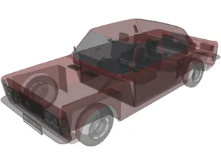 Fiat 125P 3D Model