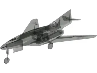 Messerschmidt Me 262 HG III 3D Model