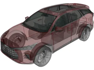 BYD Tang DM (2018) 3D Model