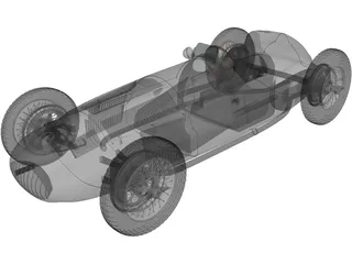 Mercedes-Benz W165 (1939) 3D Model