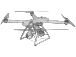 Xiaomi Mi Drone 3D Model