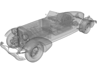 Duesenberg Speedster SJ 3D Model