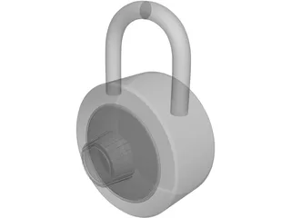 Lock 3D Model