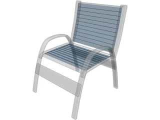 Beach Chair 3D Model