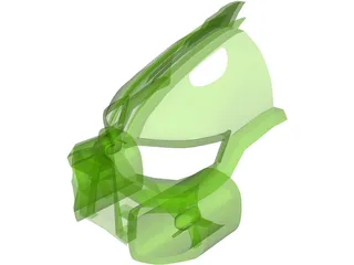 Bionicle Kanohi Miru Nuva Mask 3D Model