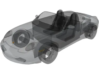 Porsche Boxster 3D Model