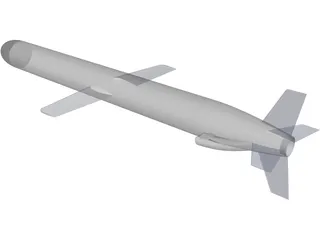 BGM-109 Tomahawk 3D Model