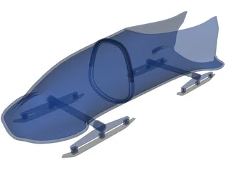 Bobsleigh 3D Model