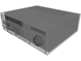 Panasonic AG-7330 S-VHS Pro VTR 3D Model