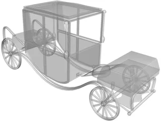 Royal Wagon 3D Model