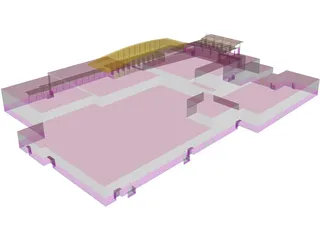 Casa Grande Union High School Auditorium 3D Model