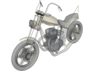 Motorcycle 3D Model