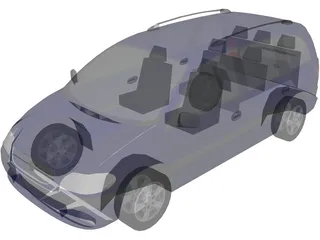 Opel Zafira 3D Model