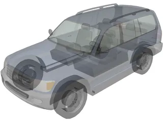 Toyota Land Cruiser (2006) 3D Model