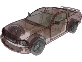 Ford Mustang 3D Model