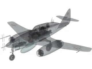 Messerschmidt Me 262 3D Model