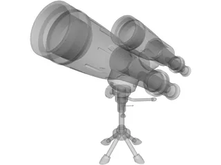 Telescope 3D Model