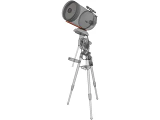 Telescope Celestron 3D Model