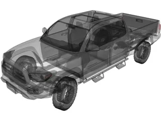 Toyota Tacoma (2020) 3D Model