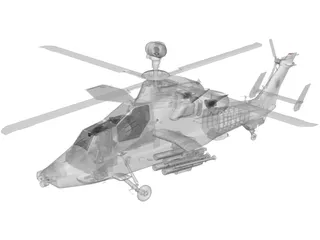 Eurocopter EC-665 Tiger 3D Model