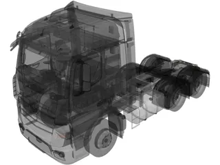 Mercedes-Benz Actros 3D Model