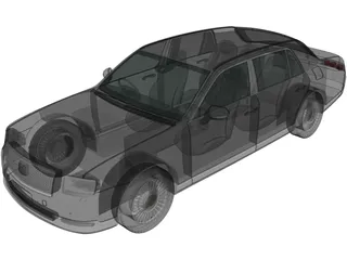 Toyota Century (2018) 3D Model