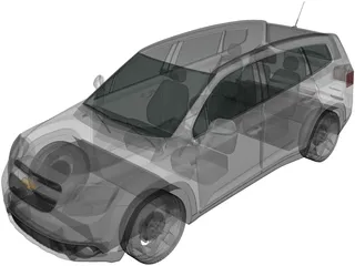 Chevrolet Orlando (2010) 3D Model