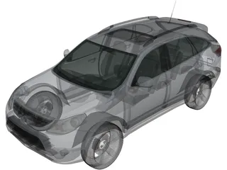 Hyundai ix55 (2011) 3D Model