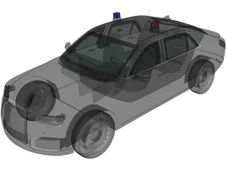 Aurus Senat Sedan Guard (2018) 3D Model